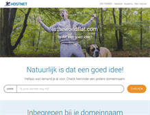Tablet Screenshot of istheworldflat.com